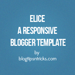 Elice a Free Responsive Blogger Theme 